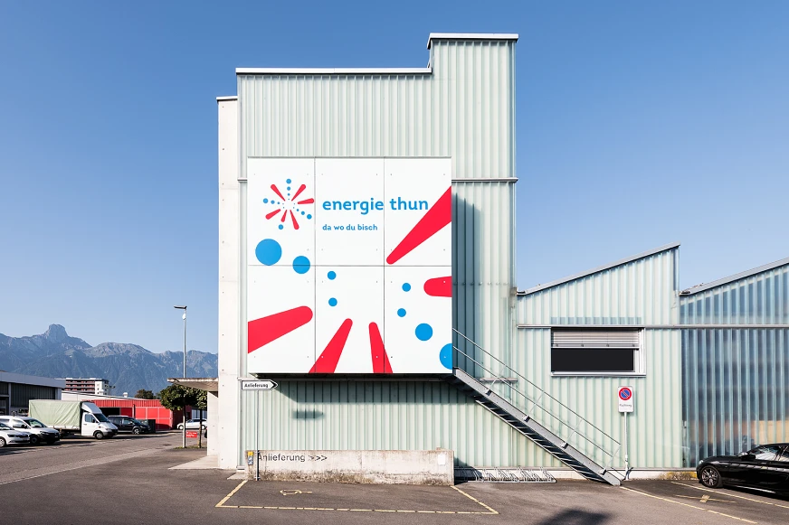 Betriebsgebäude der Energie Thun AG Betriebsgebäude der Energie Thun AG