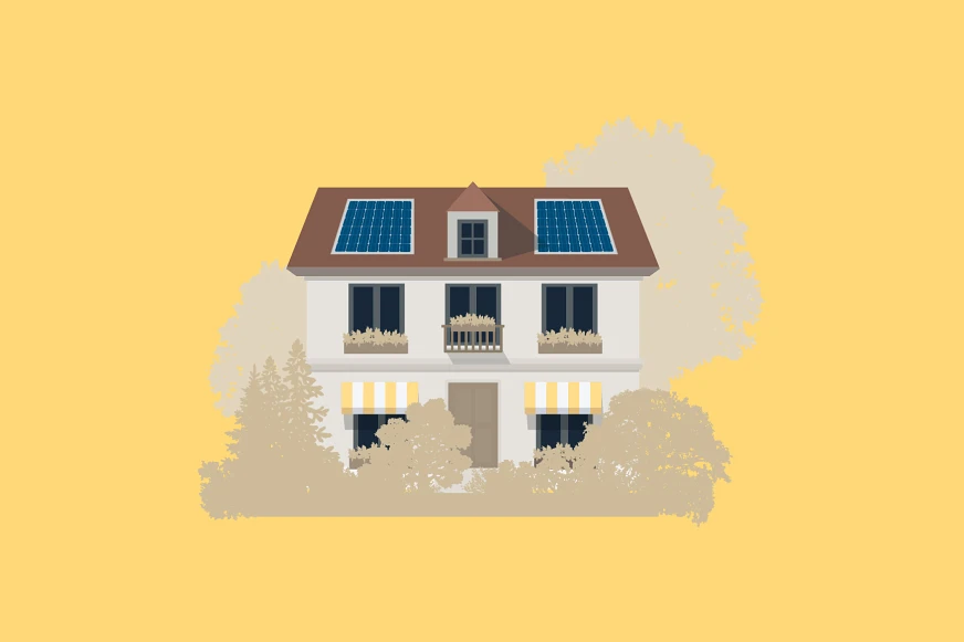 Eigenverbrauch Haus mit PV-Anlage
