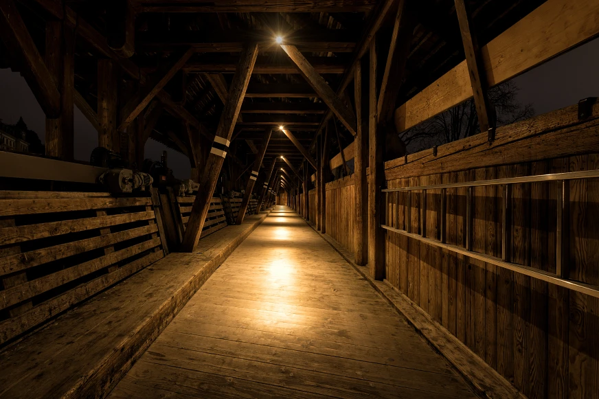Neues Licht Scherzligschleuse Die Scherzligschleuse erstrahlt in neuem Licht