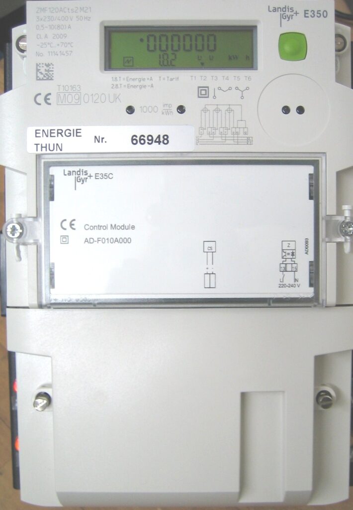 Elektronischer Zähler ZMF120ACt
﻿

